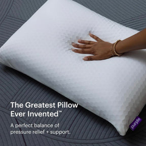 Lumalite™  Purple Neck Relief Pillow